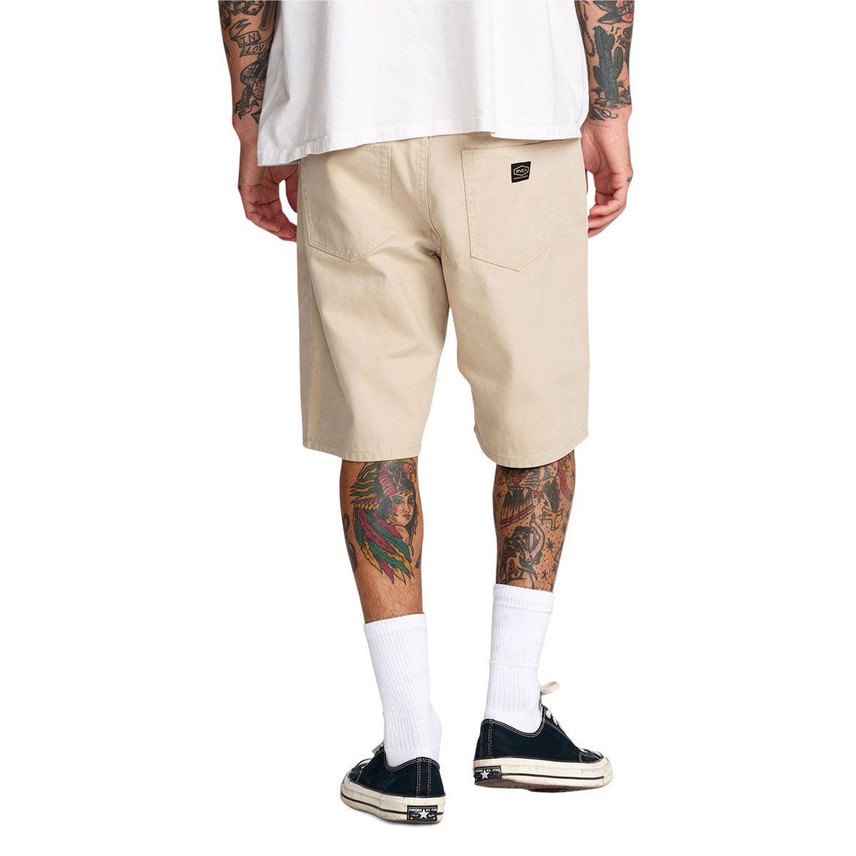 RVCA Dayshift 5 Pocket 21 Shorts - Light Khaki image 3