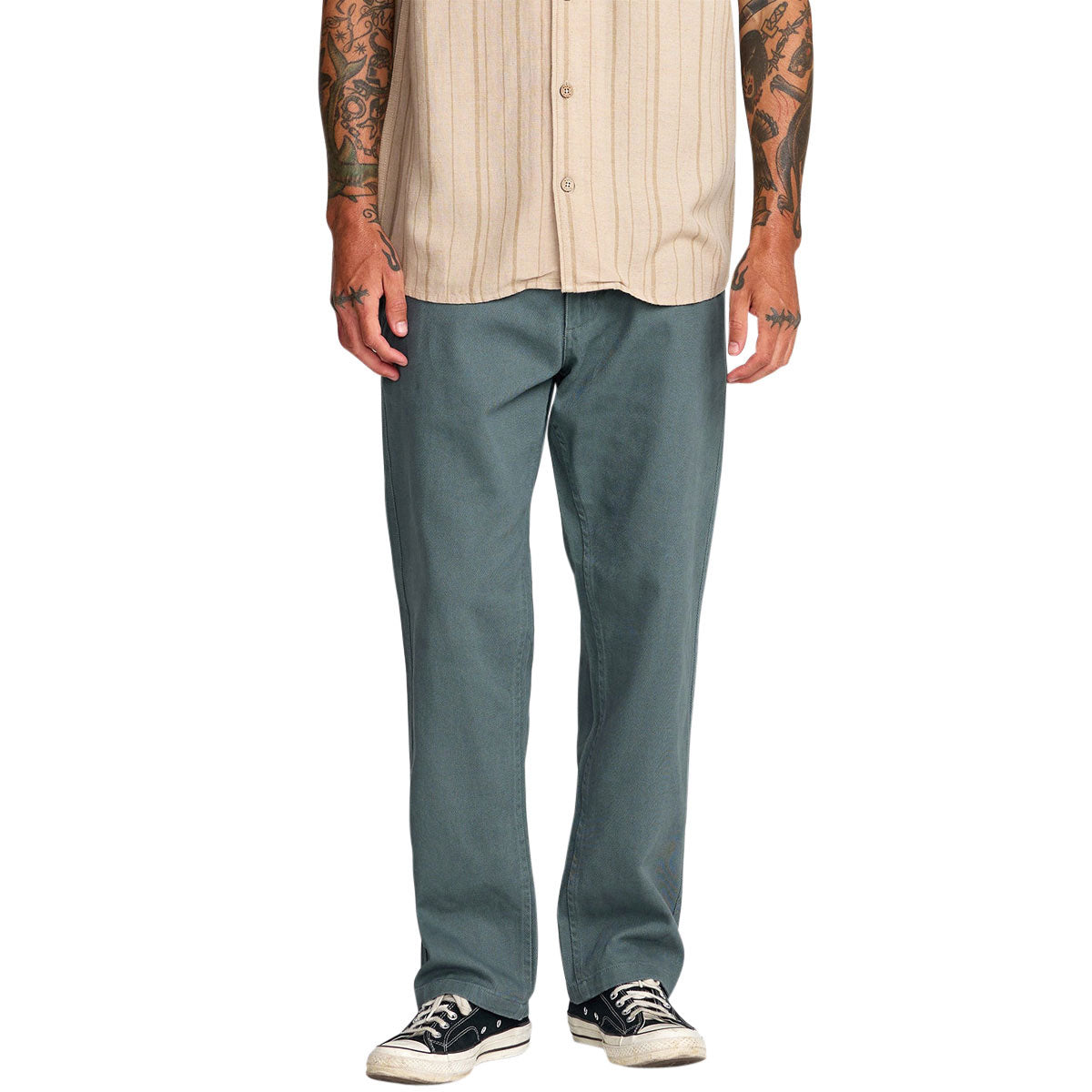 RVCA Americana Chino 2 Pants - Balsam Green image 3