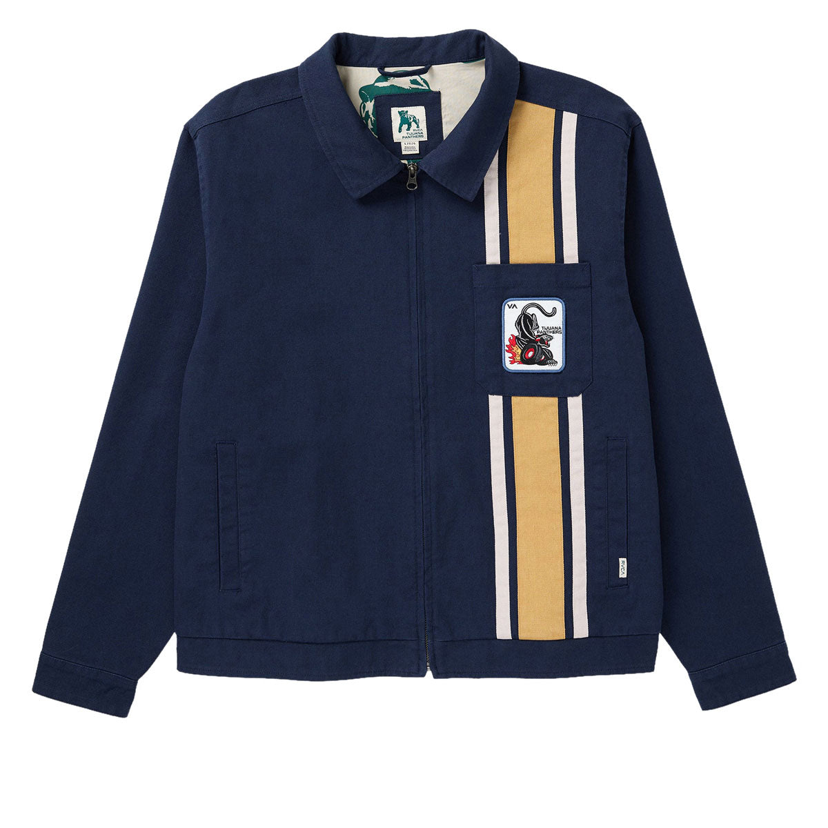 RVCA Panther Team Jacket - Garage Blue image 1