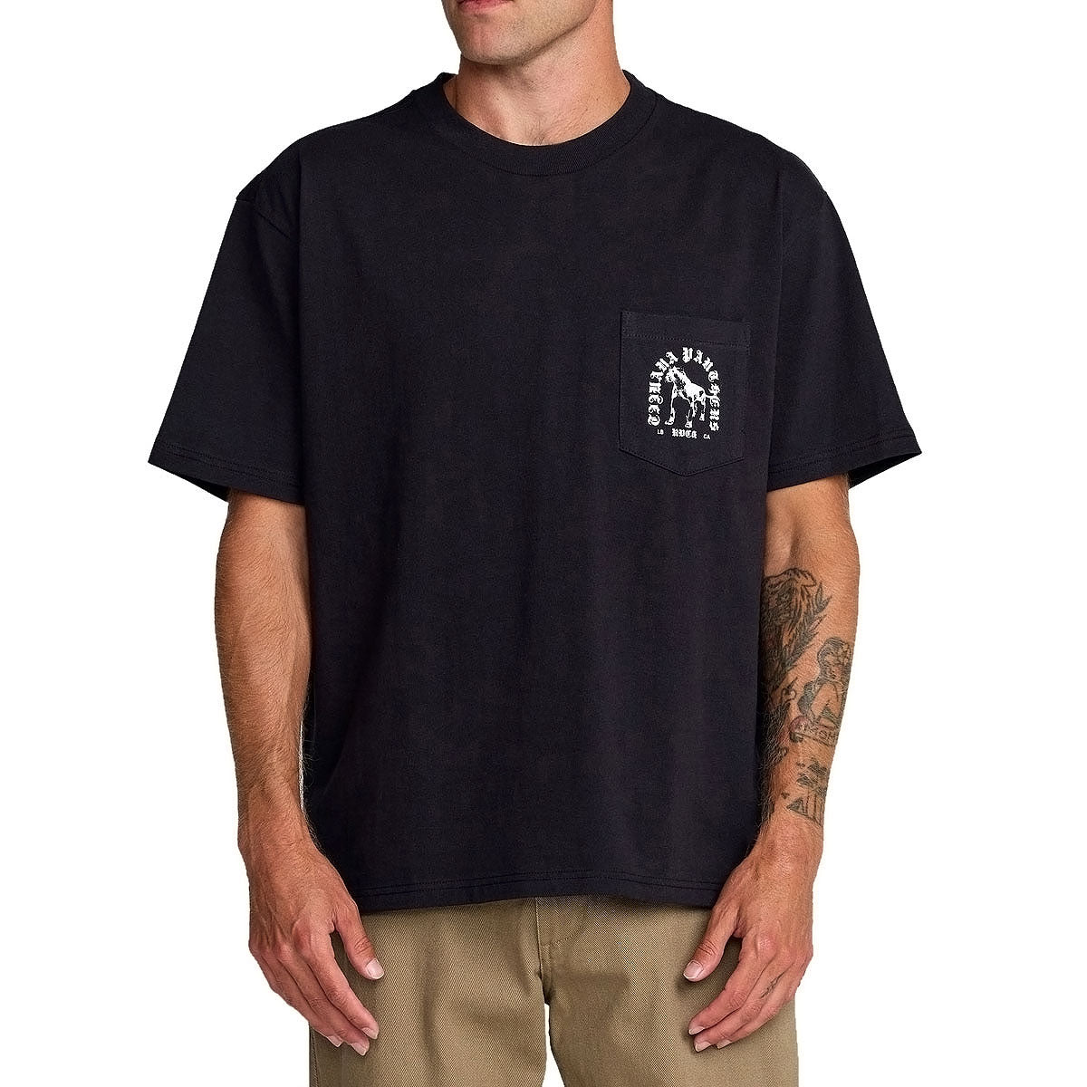 RVCA Bad Panther T-Shirt - Black image 3