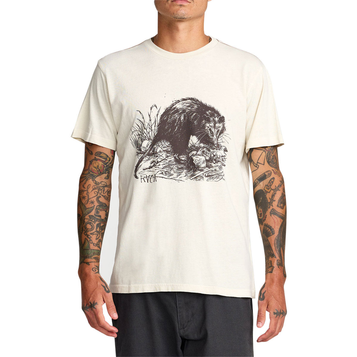 RVCA Horton Possum T-Shirt - Ceramic image 2