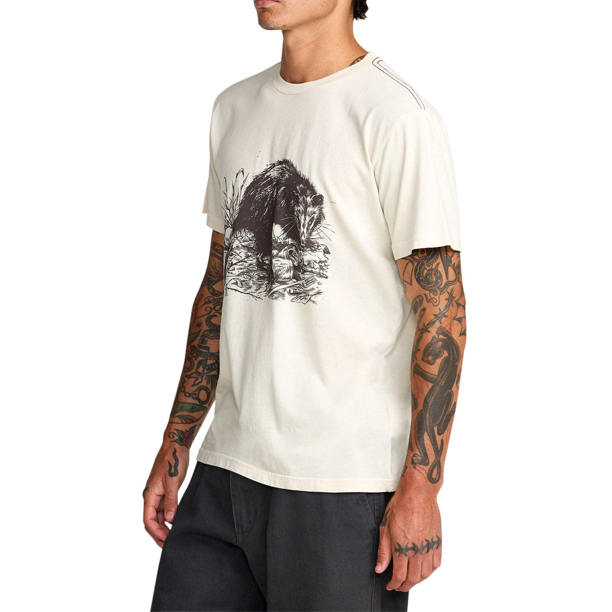 RVCA Horton Possum T-Shirt - Ceramic image 5