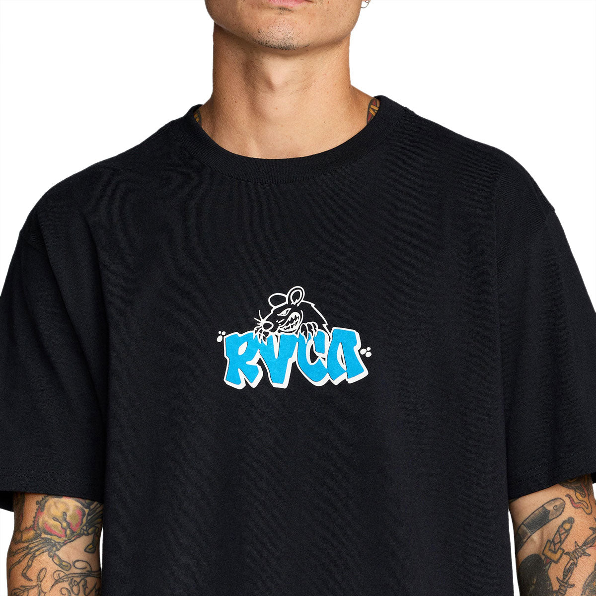 RVCA Ratnest T-Shirt - Black image 4