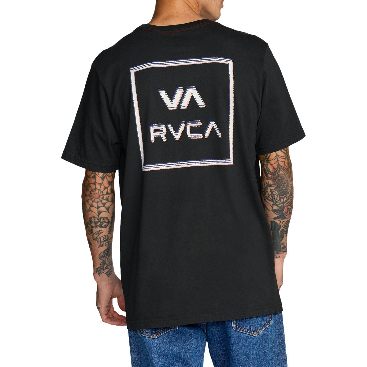 RVCA Glitch T-Shirt - Pirate Black image 4