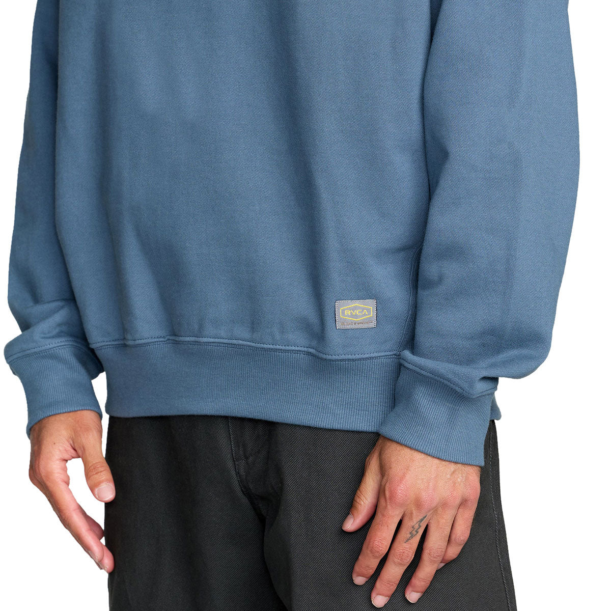 RVCA Dayshift Crew 2 Sweatshirt - Vintage Navy image 4