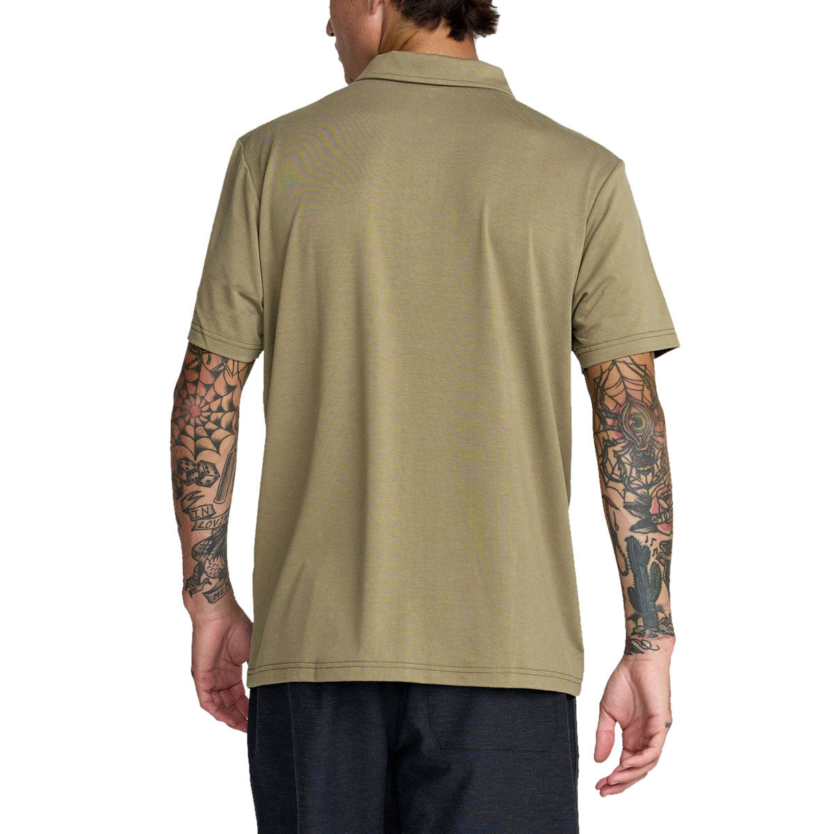 RVCA Balance Polo Shirt - Covert Green image 2