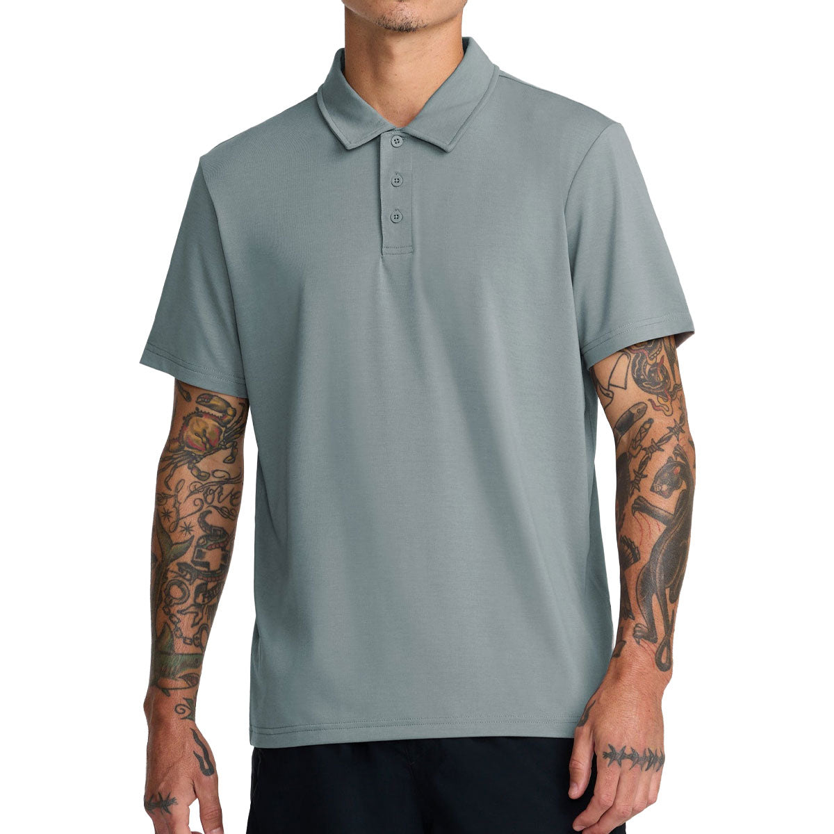 RVCA Balance Polo Shirt - Lead image 1