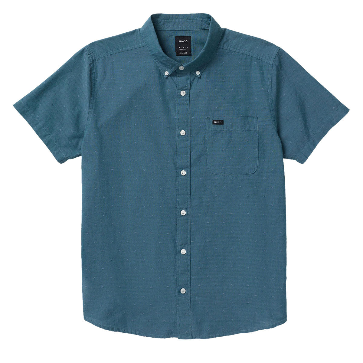 RVCA Thatll Do Dobby Shirt - Atlantic image 4