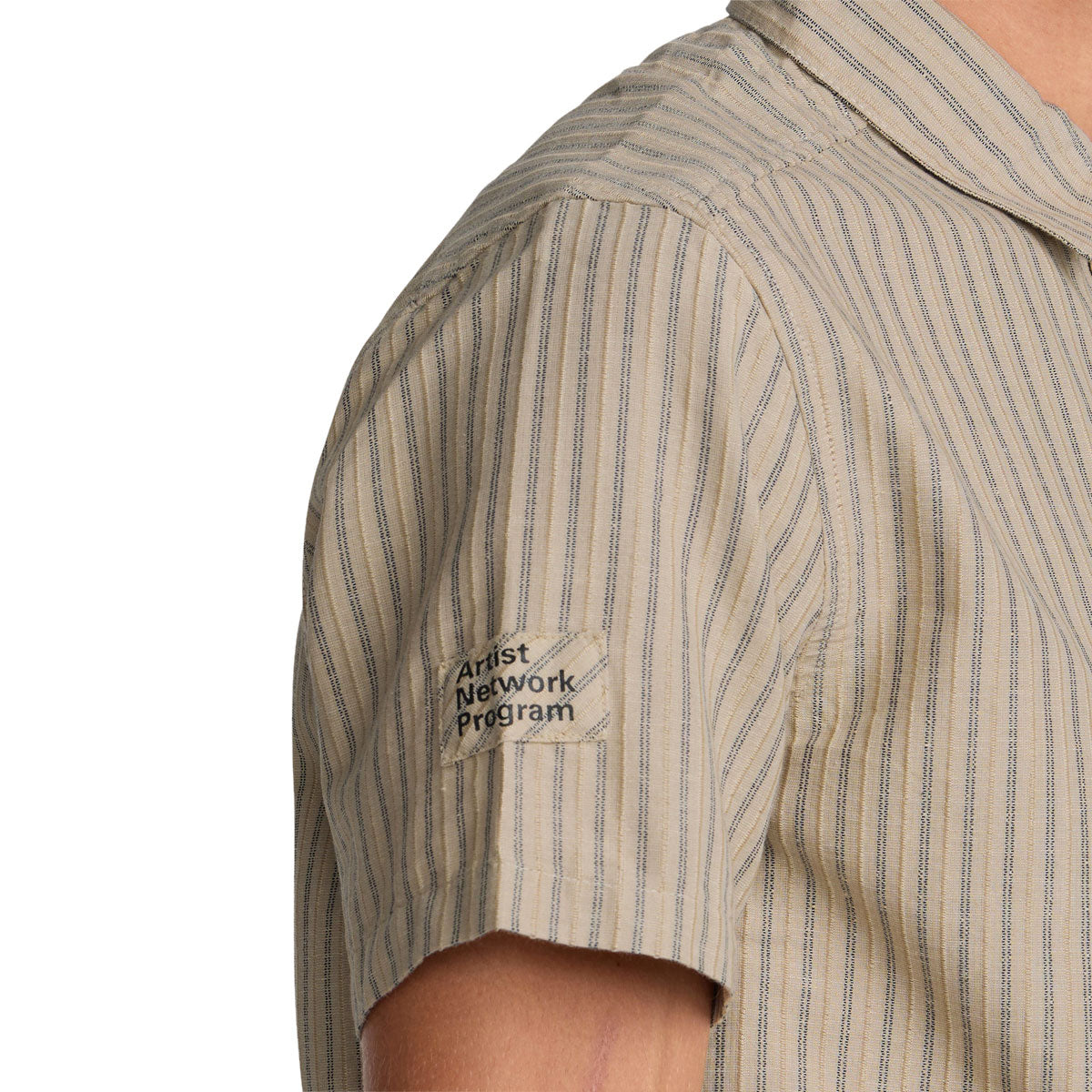 RVCA Archive Stripe Shirt - Light Khaki image 4