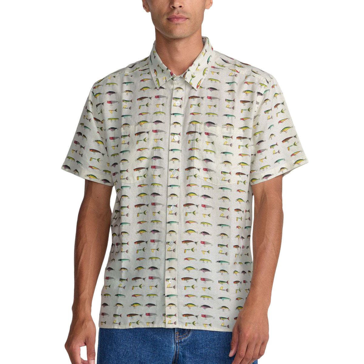 RVCA Tackle Shop Shirt - Wheat image 1