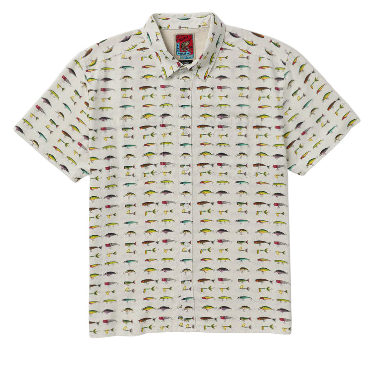 RVCA Tackle Shop Shirt - Wheat image 3