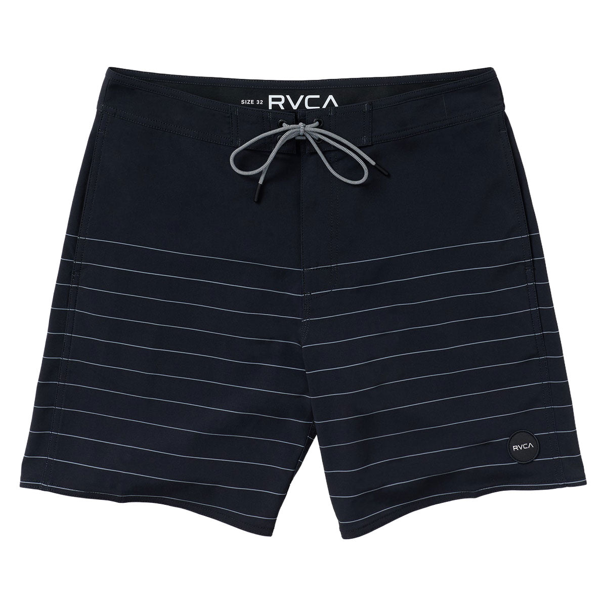 RVCA Steady Stripe Boardshorts - Black image 1