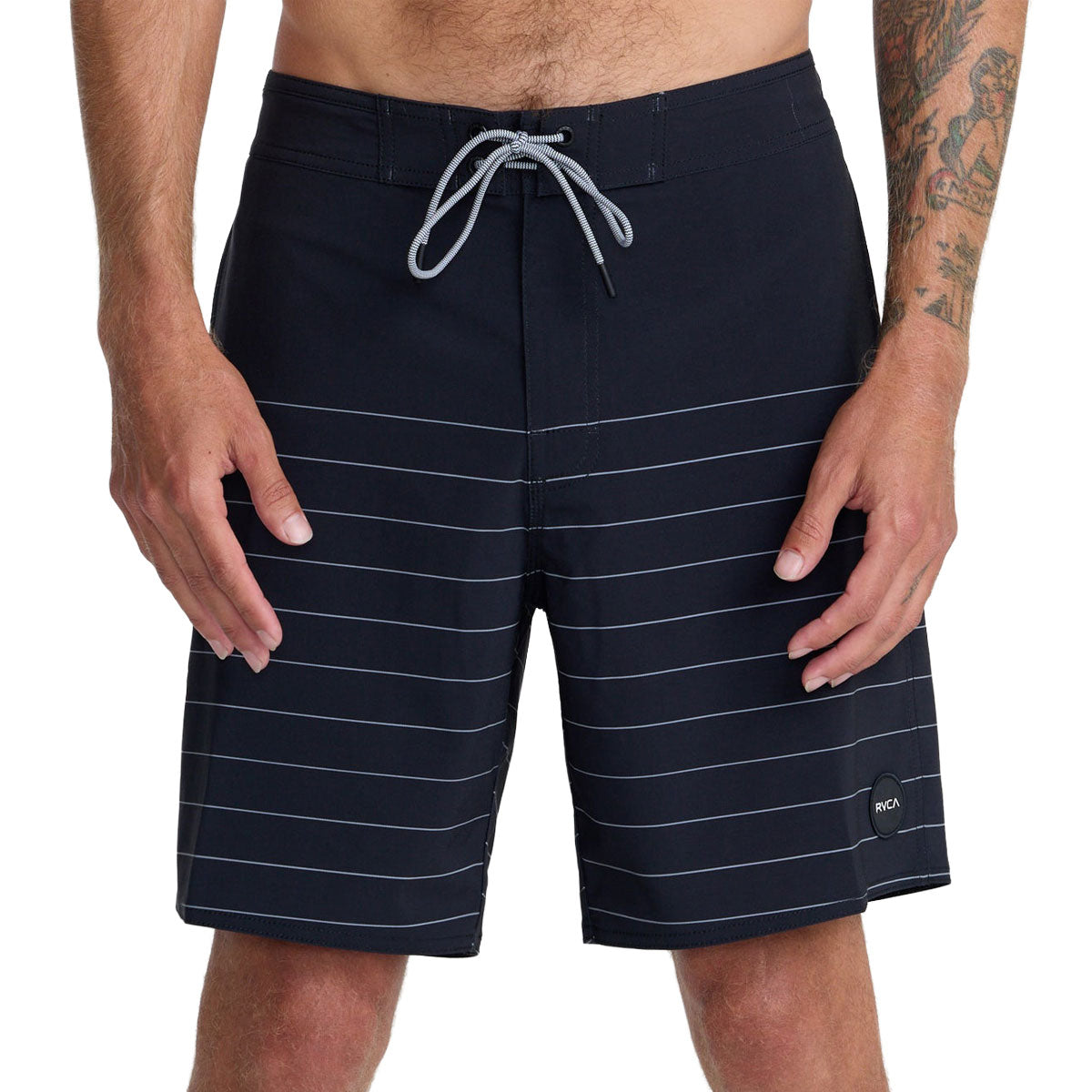 RVCA Steady Stripe Boardshorts - Black image 3