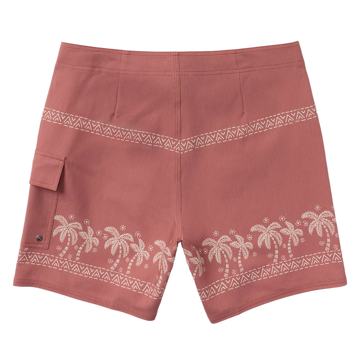RVCA Exotica 17 Boardshorts - Burnt Red image 2