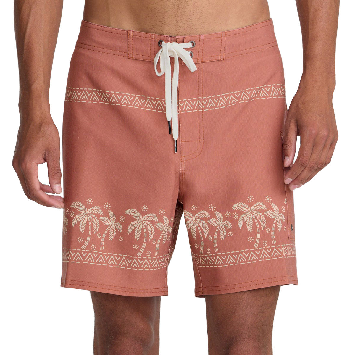 RVCA Exotica 17 Boardshorts - Burnt Red image 3