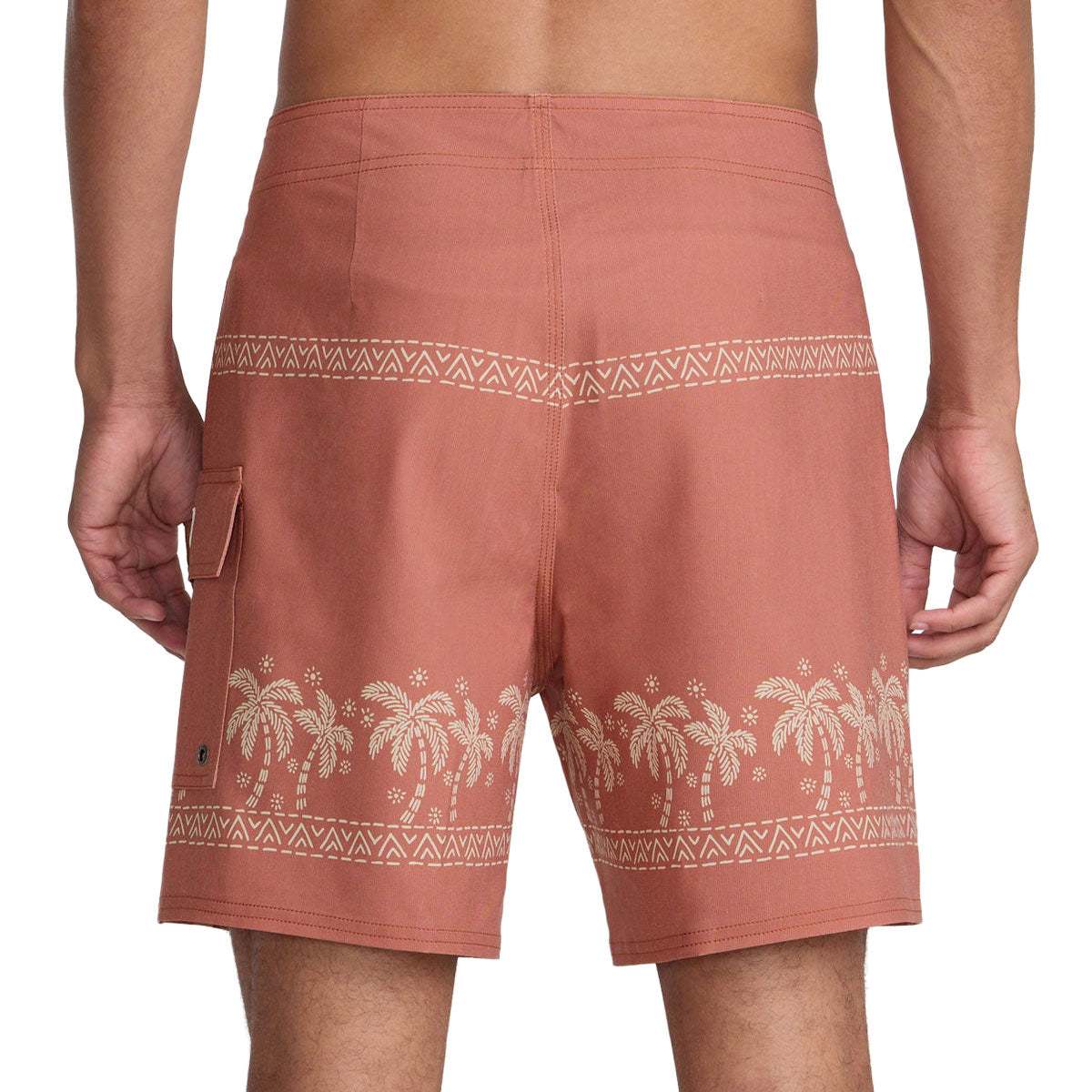 RVCA Exotica 17 Boardshorts - Burnt Red image 4