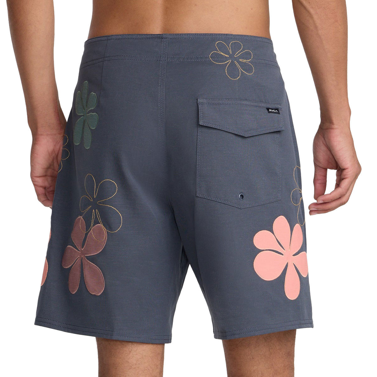 RVCA Bryce Baker 18 Boardshorts - Garage Blue image 4