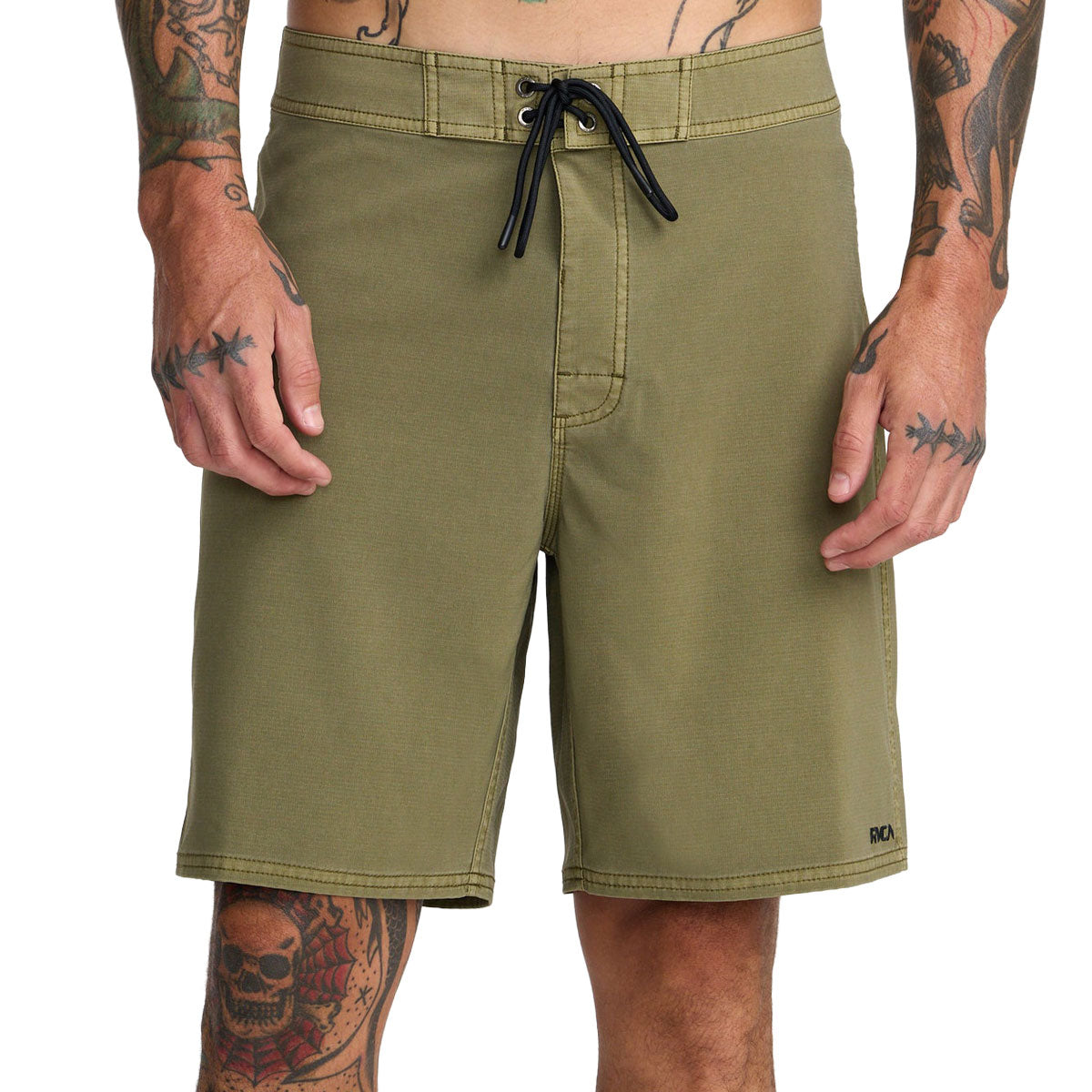 RVCA VA Pigment 19 Boardshorts - Martini Olive image 3