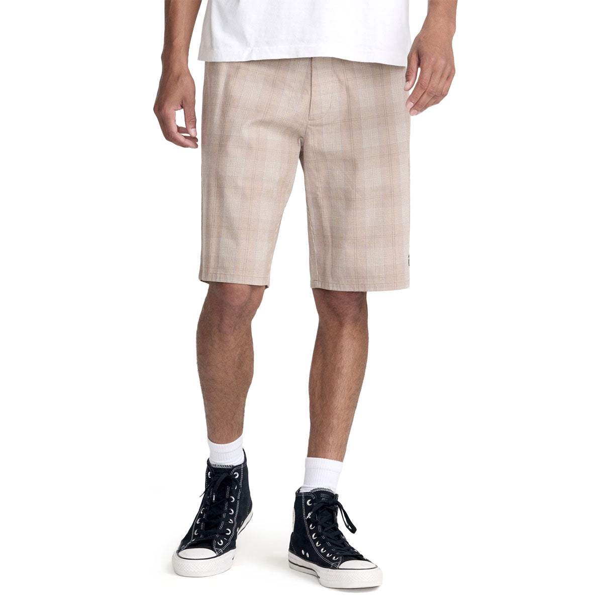 RVCA Dayshift Suiting Shorts - Dark Khaki image 2
