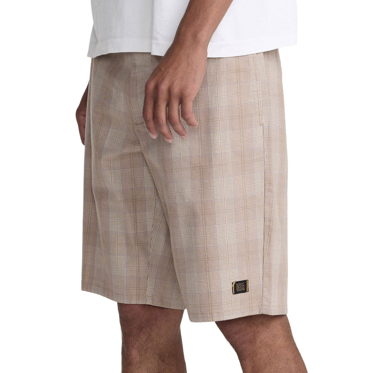 RVCA Dayshift Suiting Shorts - Dark Khaki image 4