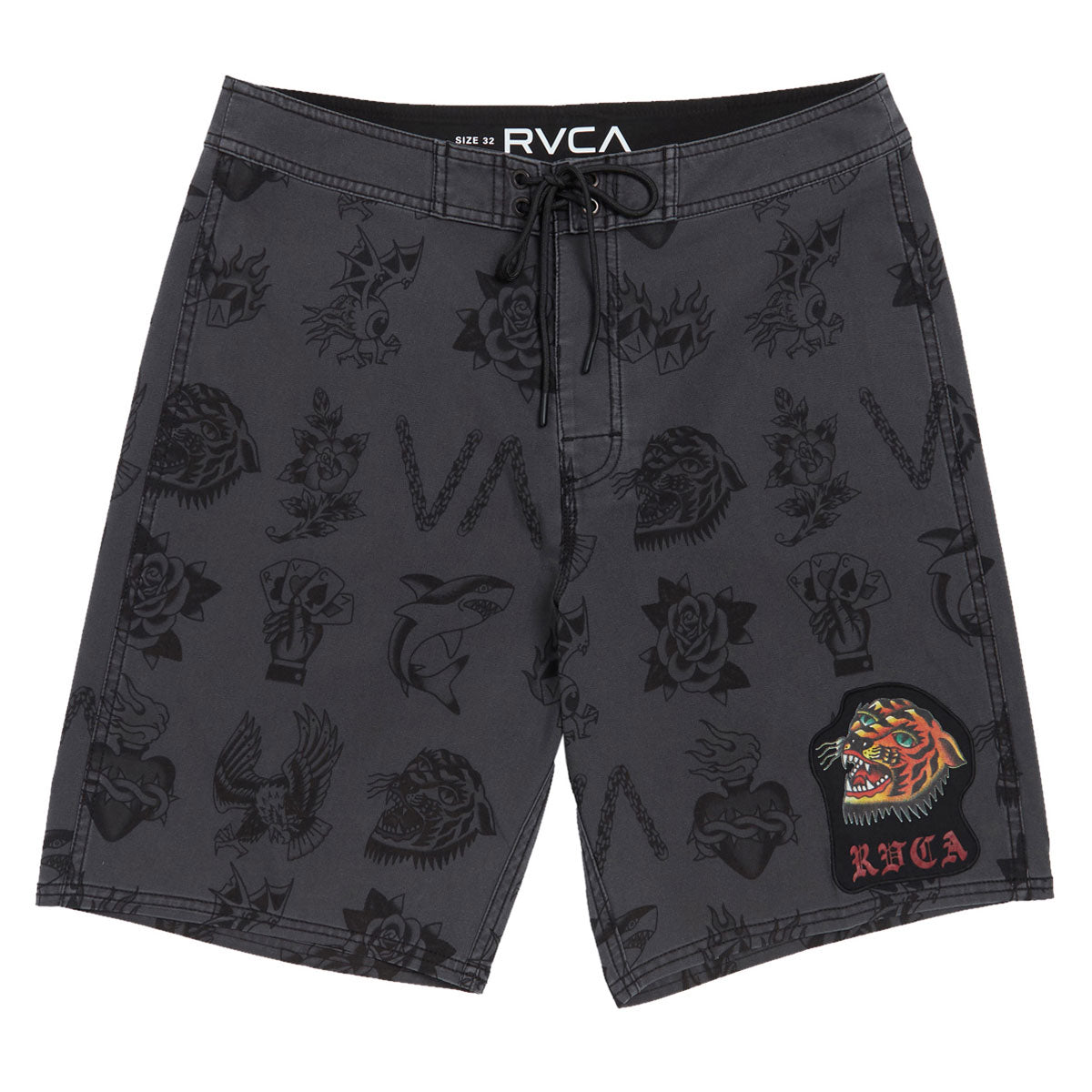 RVCA Kaleb Boardshorts - Black image 1