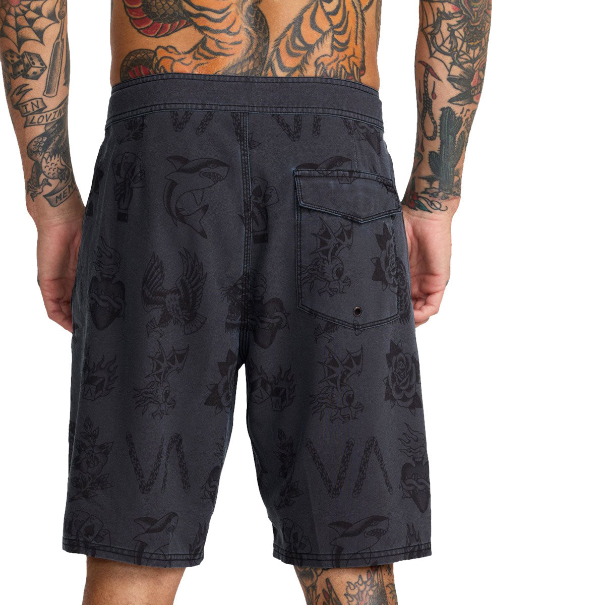 RVCA Kaleb Boardshorts - Black image 5