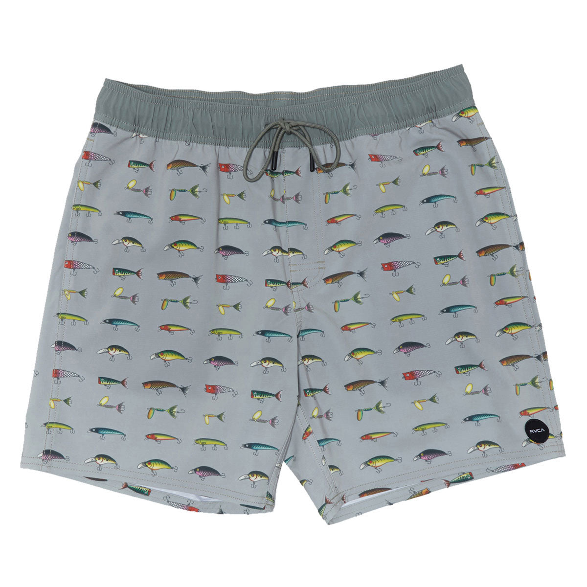RVCA Kaleb VA Elastic Boardshorts - Light Olive image 1