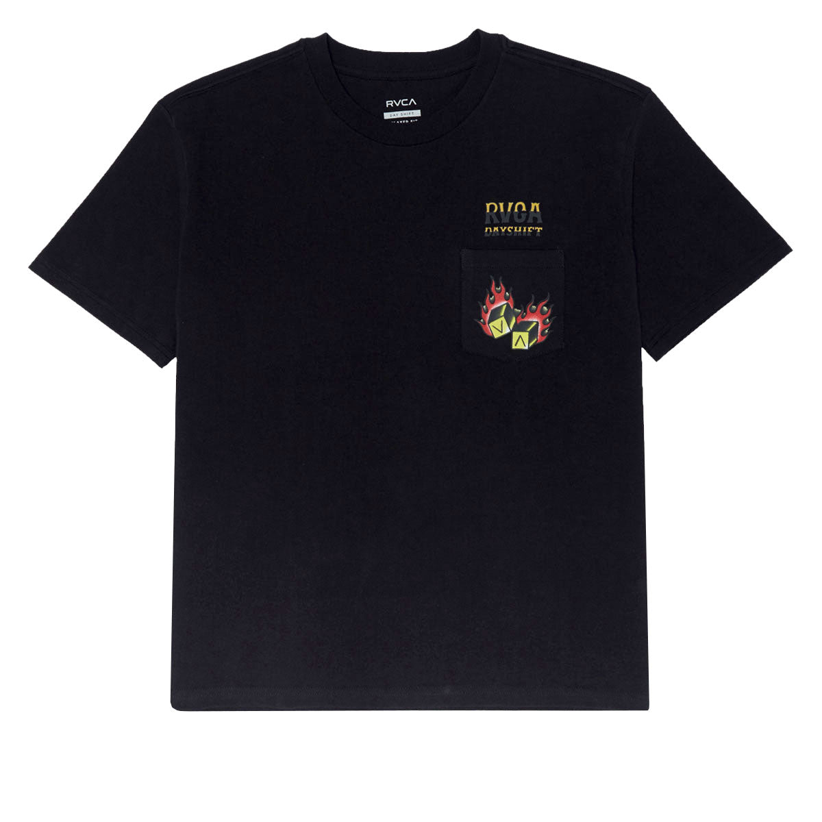 RVCA Hot Dice T-Shirt - Black image 1