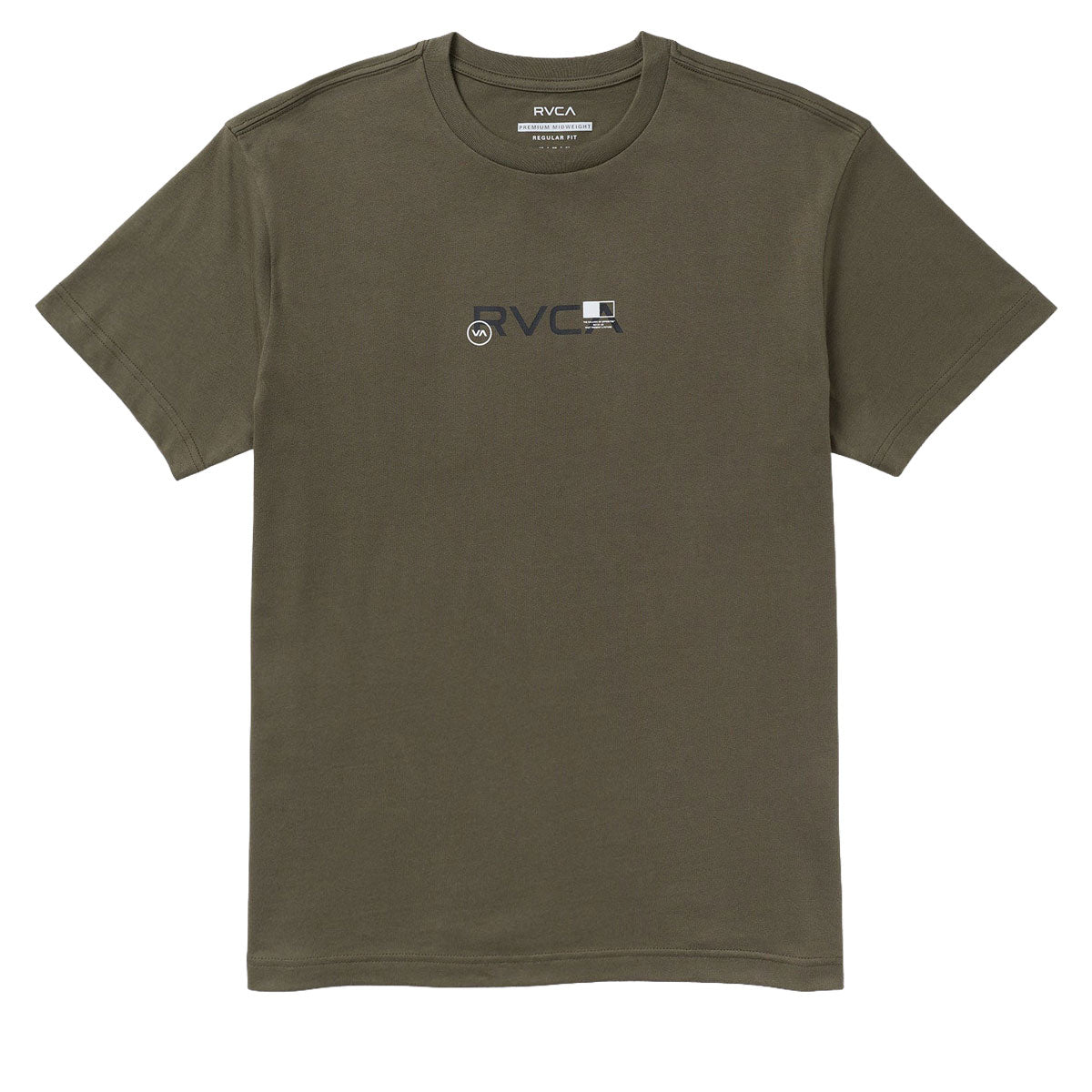 RVCA Small Icons T-Shirt - Fatigue image 1
