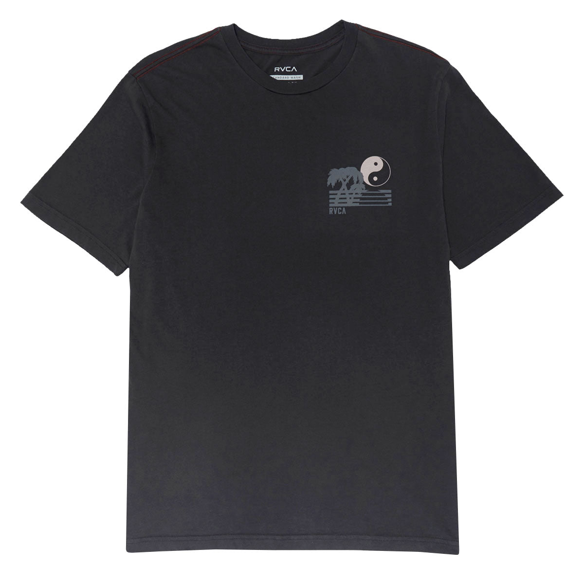 RVCA Balance Horizon T-Shirt - Pirate Black image 2