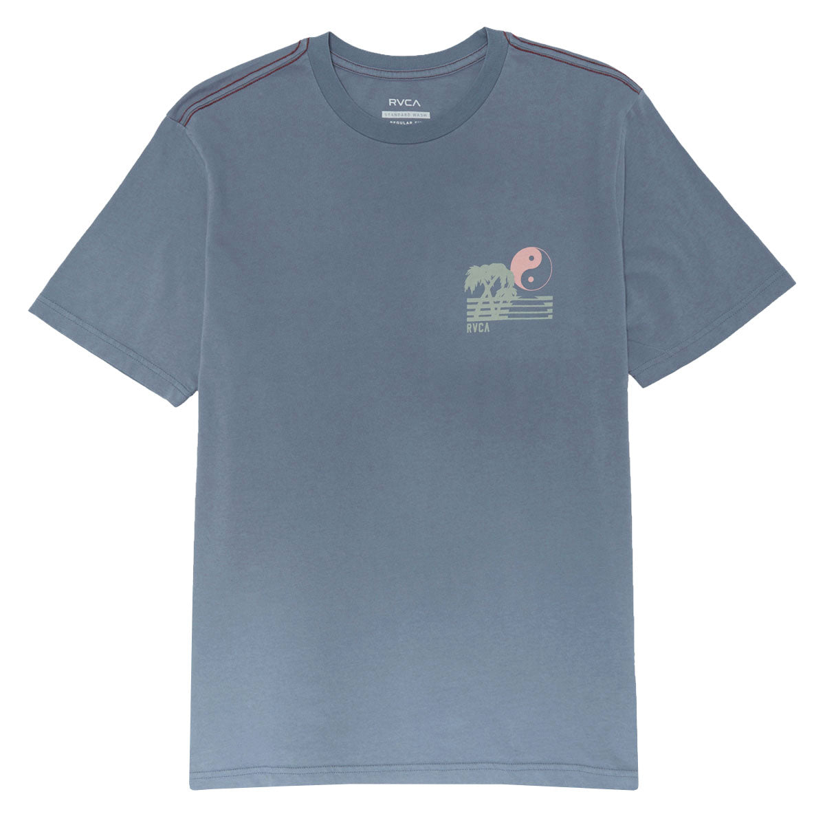 RVCA Balance Horizon T-Shirt - Vintage Navy image 2