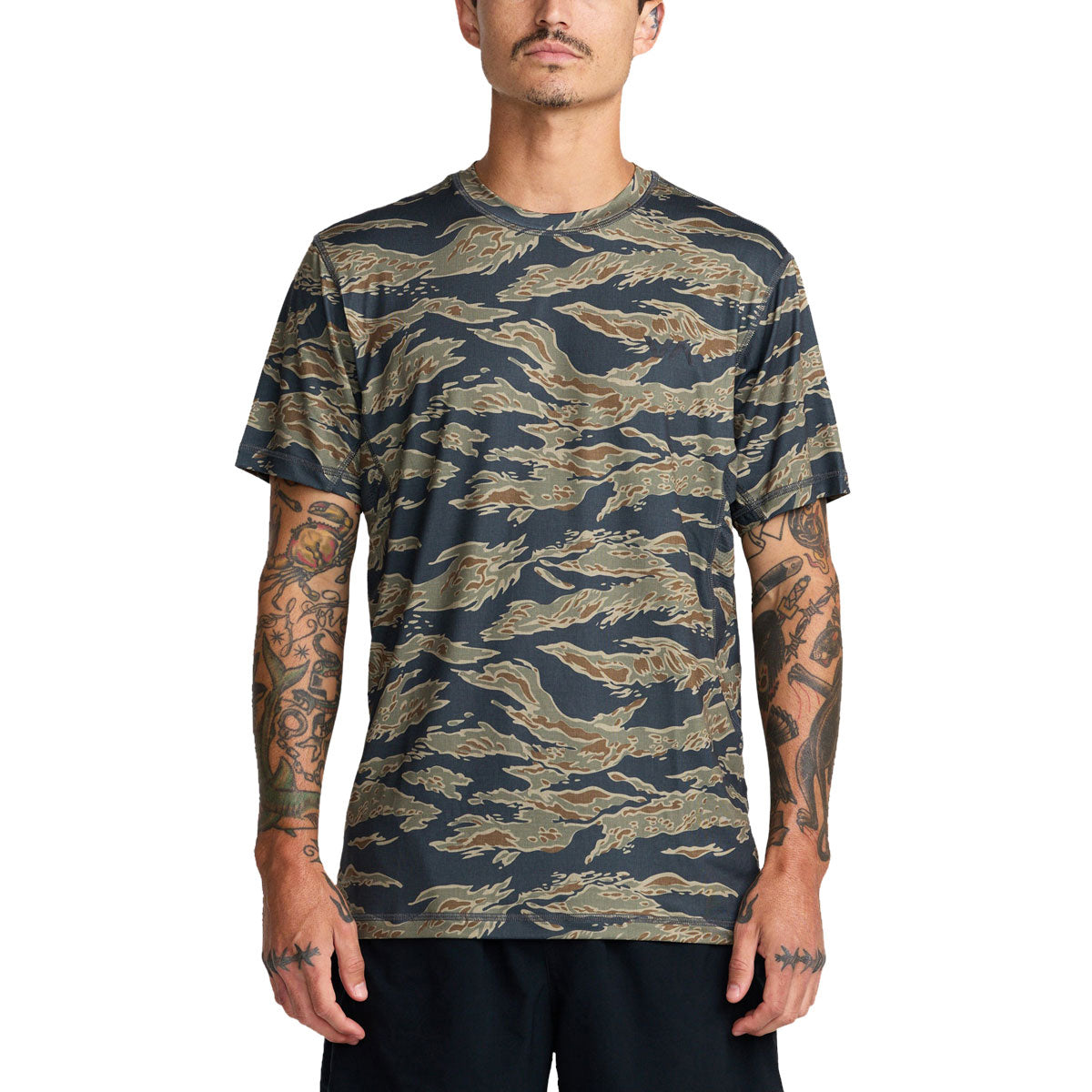 RVCA Sport Vent T-Shirt - Tiger Camo image 2