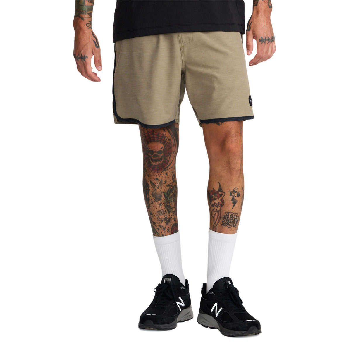 RVCA Yogger Hybrid 17 Shorts - Covert Green image 2
