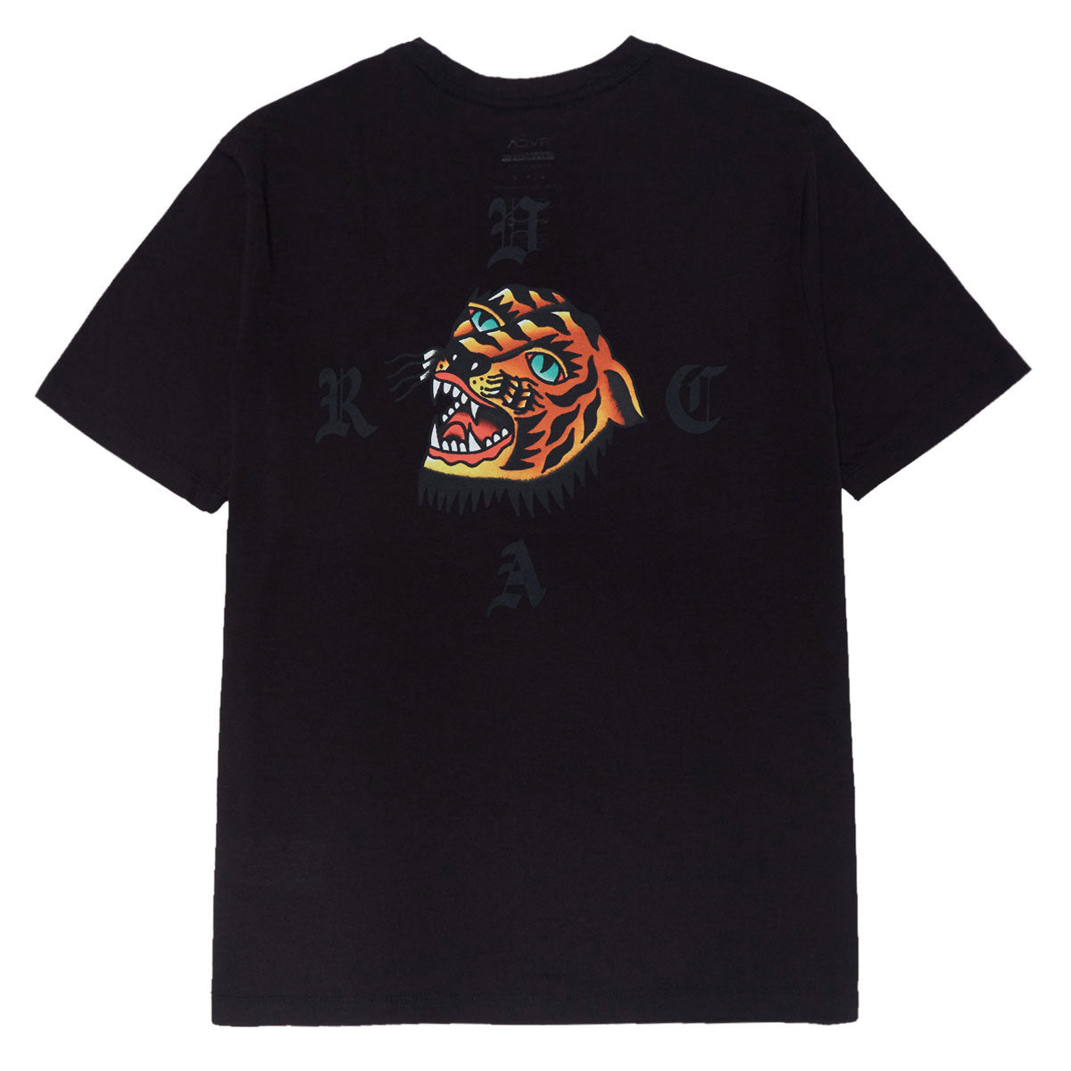 RVCA Kaleb Tiger T-Shirt - Black image 1
