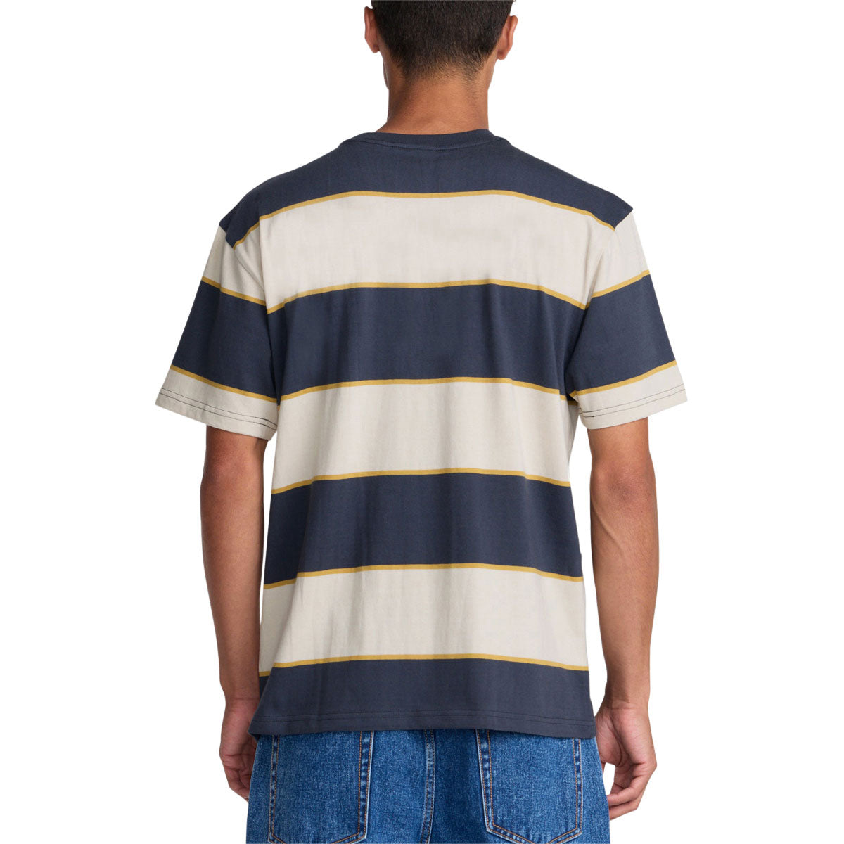 RVCA Dayshift Stripe Shirt - Light Khaki image 2