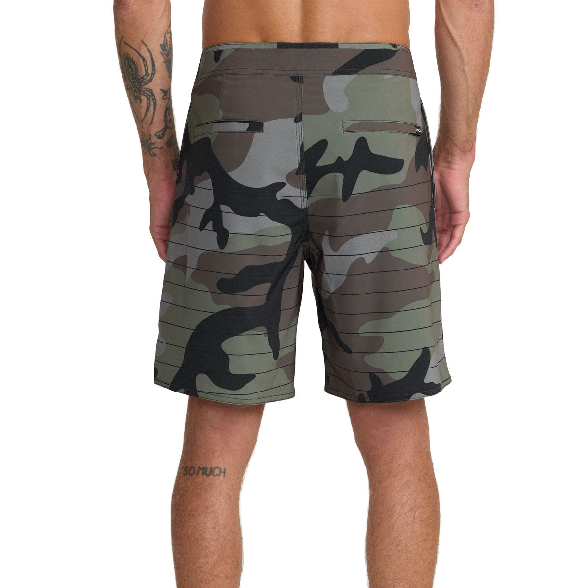 RVCA Steady Stripe Boardshorts - Camel image 4
