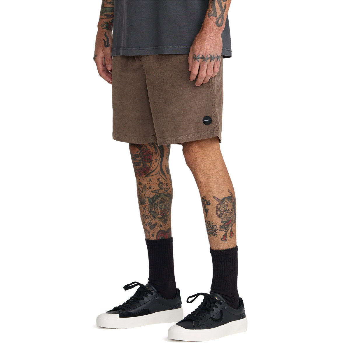 RVCA Escape Elastic Cord Shorts - Mushroom image 4