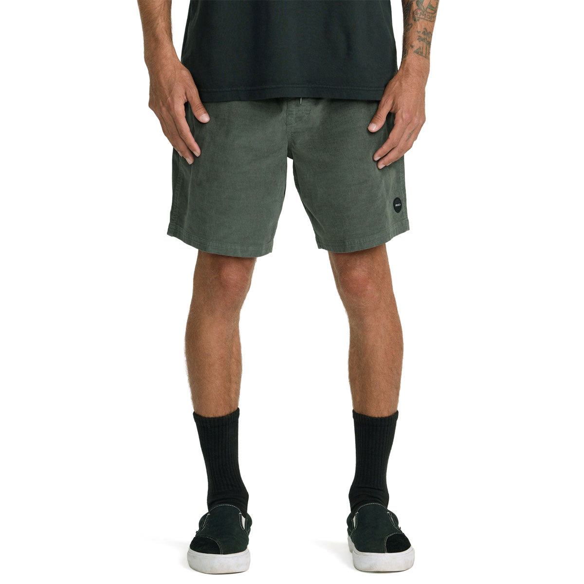 RVCA Escape Elastic Cord Shorts - Sage Leaf image 2