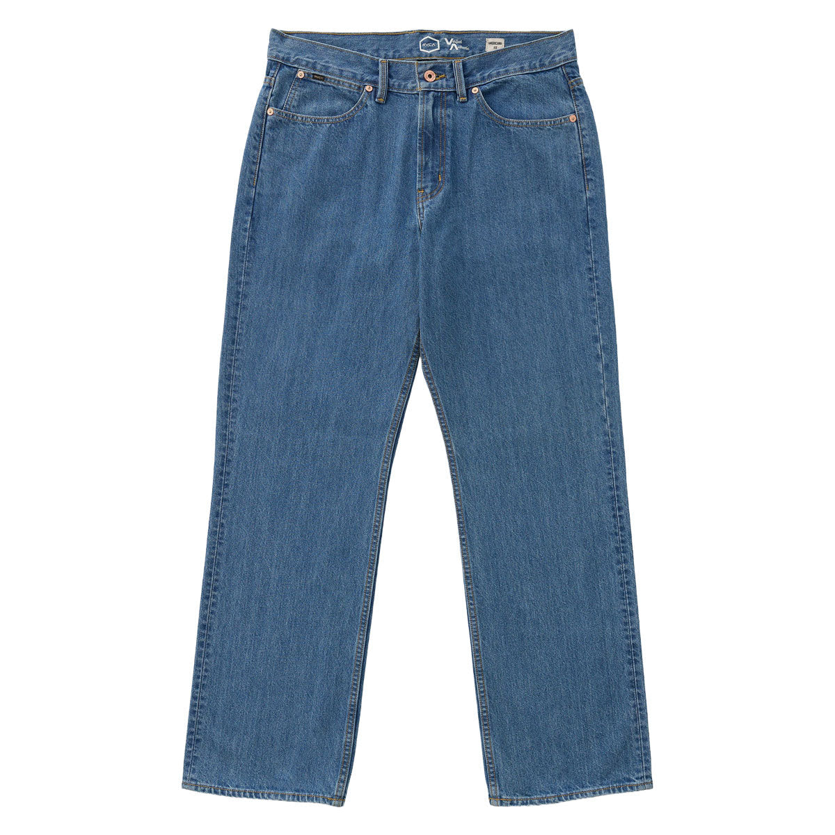 RVCA Americana Dayshift Denim Jeans - Blue Collar 2026 image 5