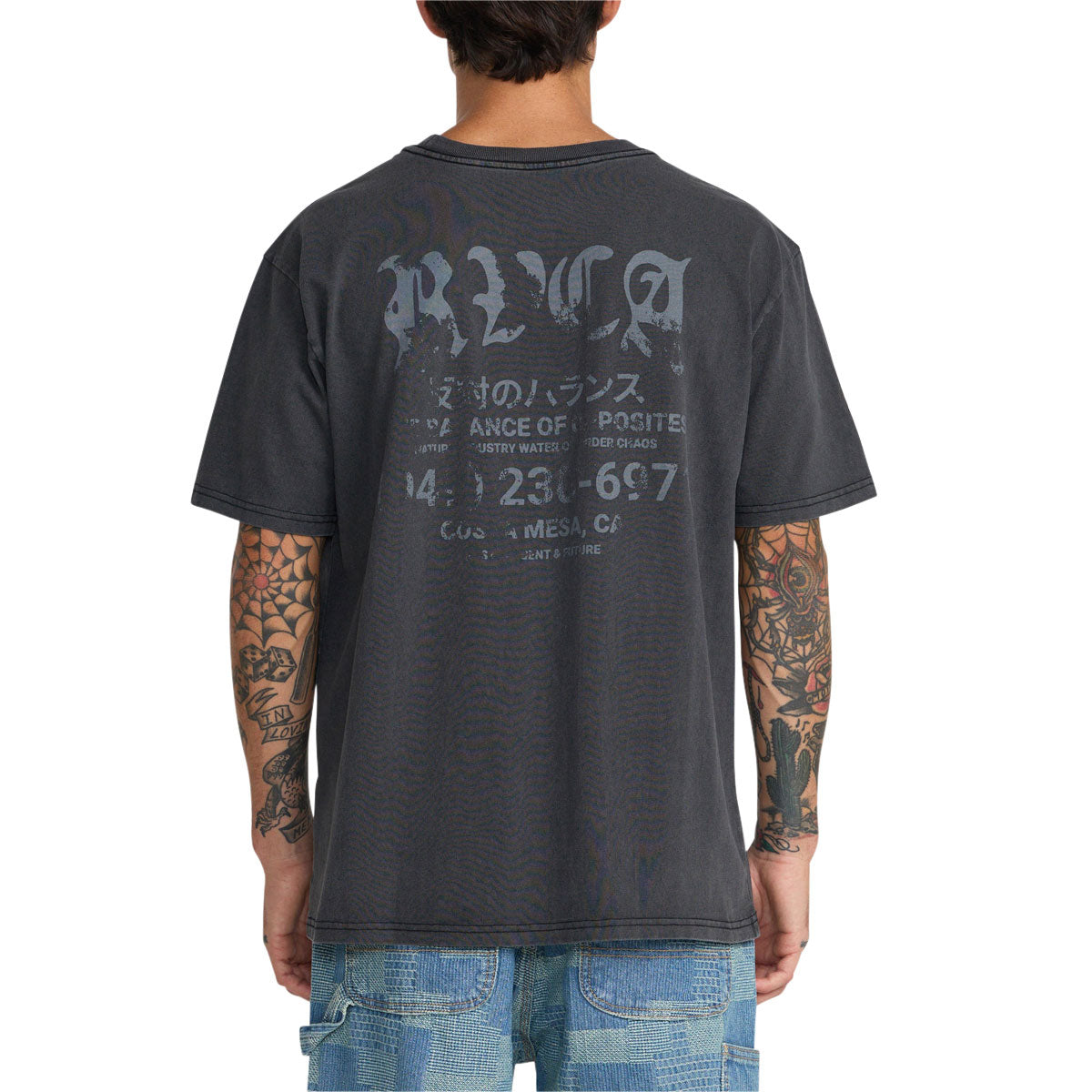 RVCA Big Press T-Shirt - Black image 4