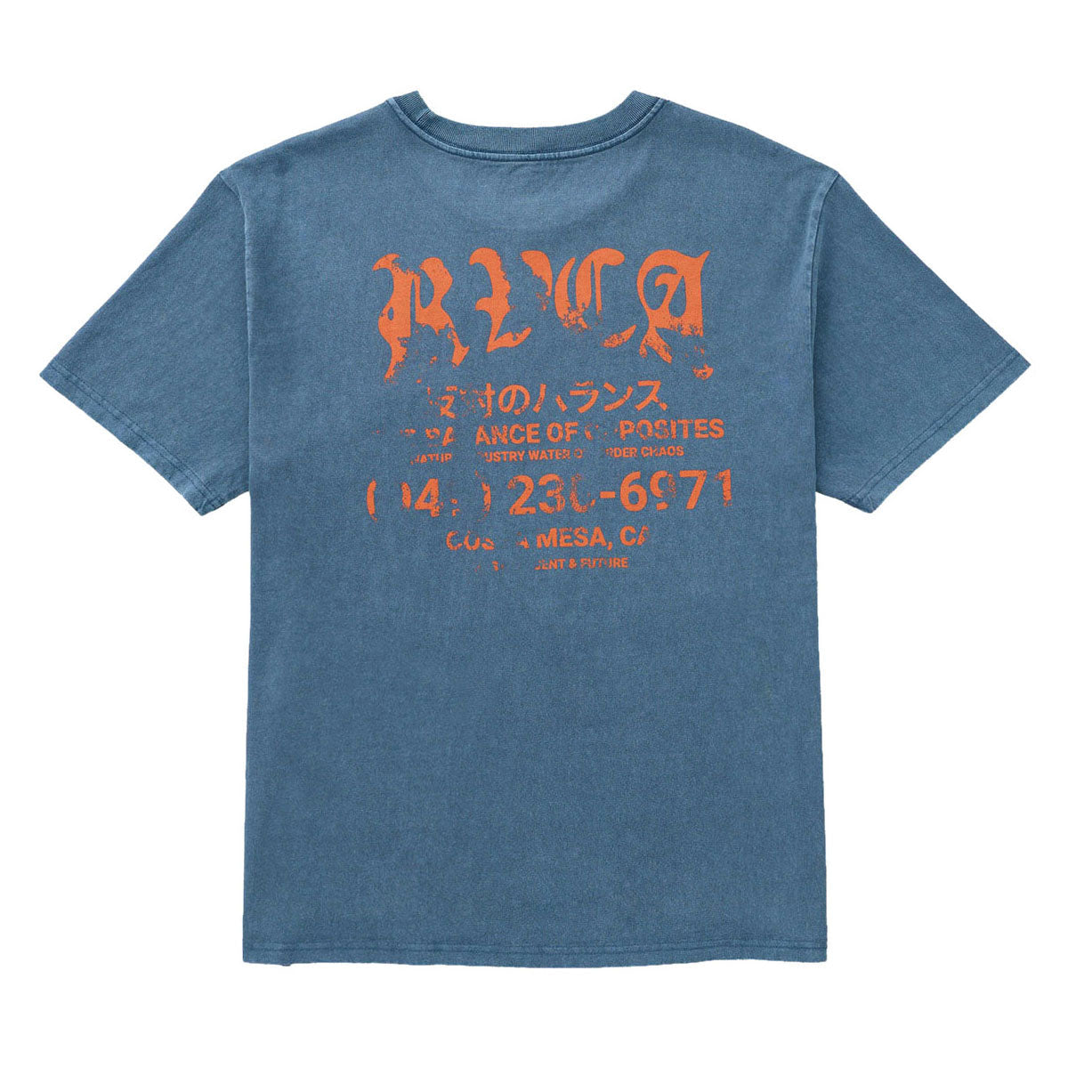 RVCA Big Press T-Shirt - Dark Denim image 2