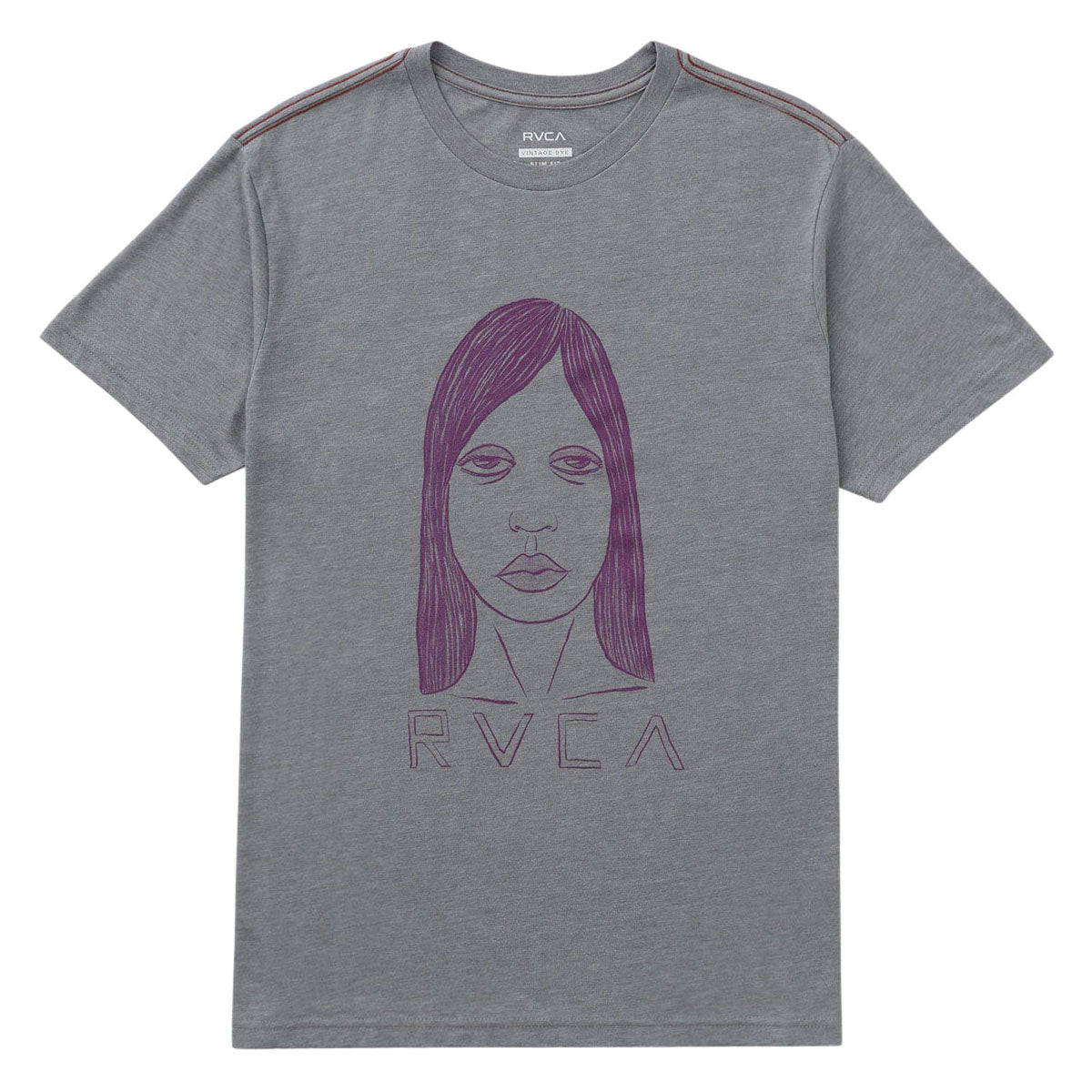 RVCA Sleepy Girl T-Shirt - Smoke image 1