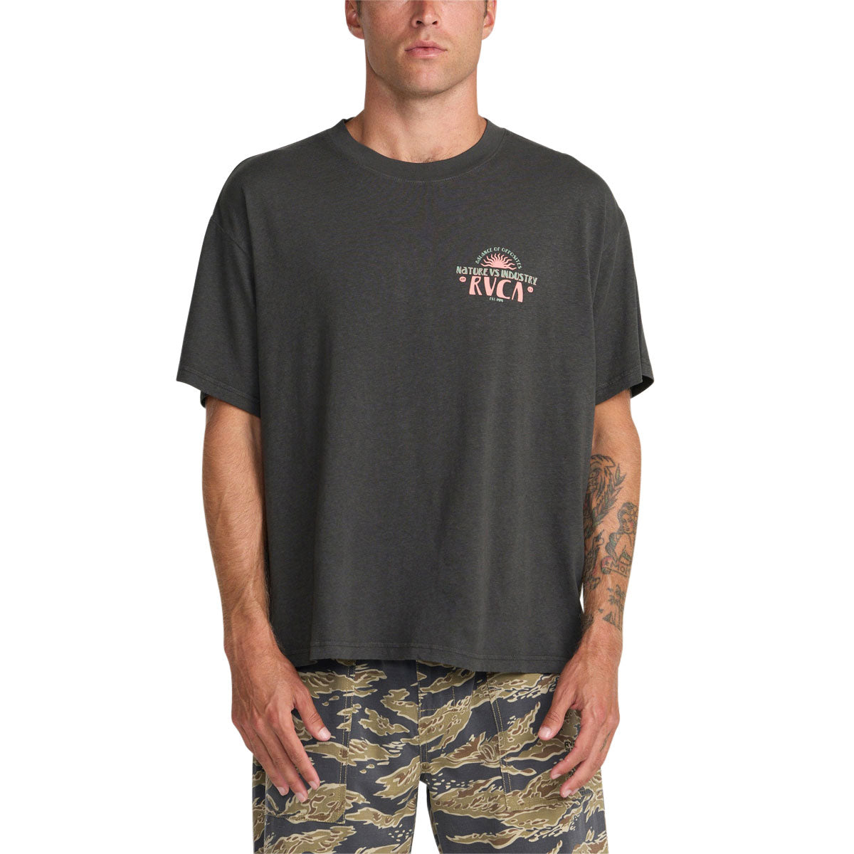 RVCA Sun Industries Shirt - Black image 1