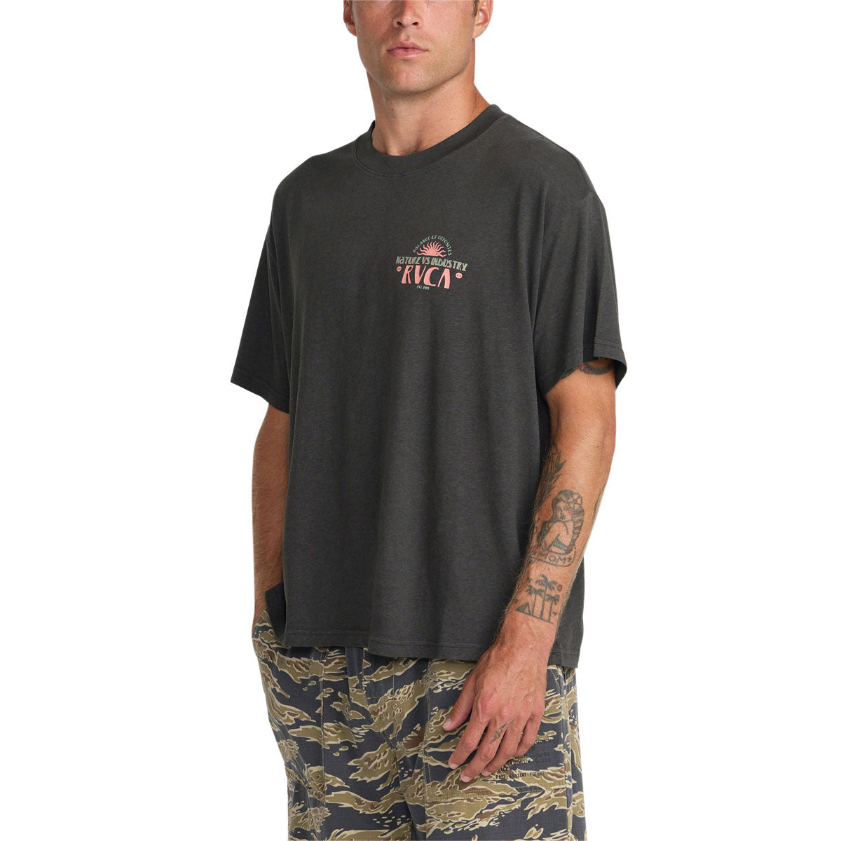 RVCA Sun Industries Shirt - Black image 4