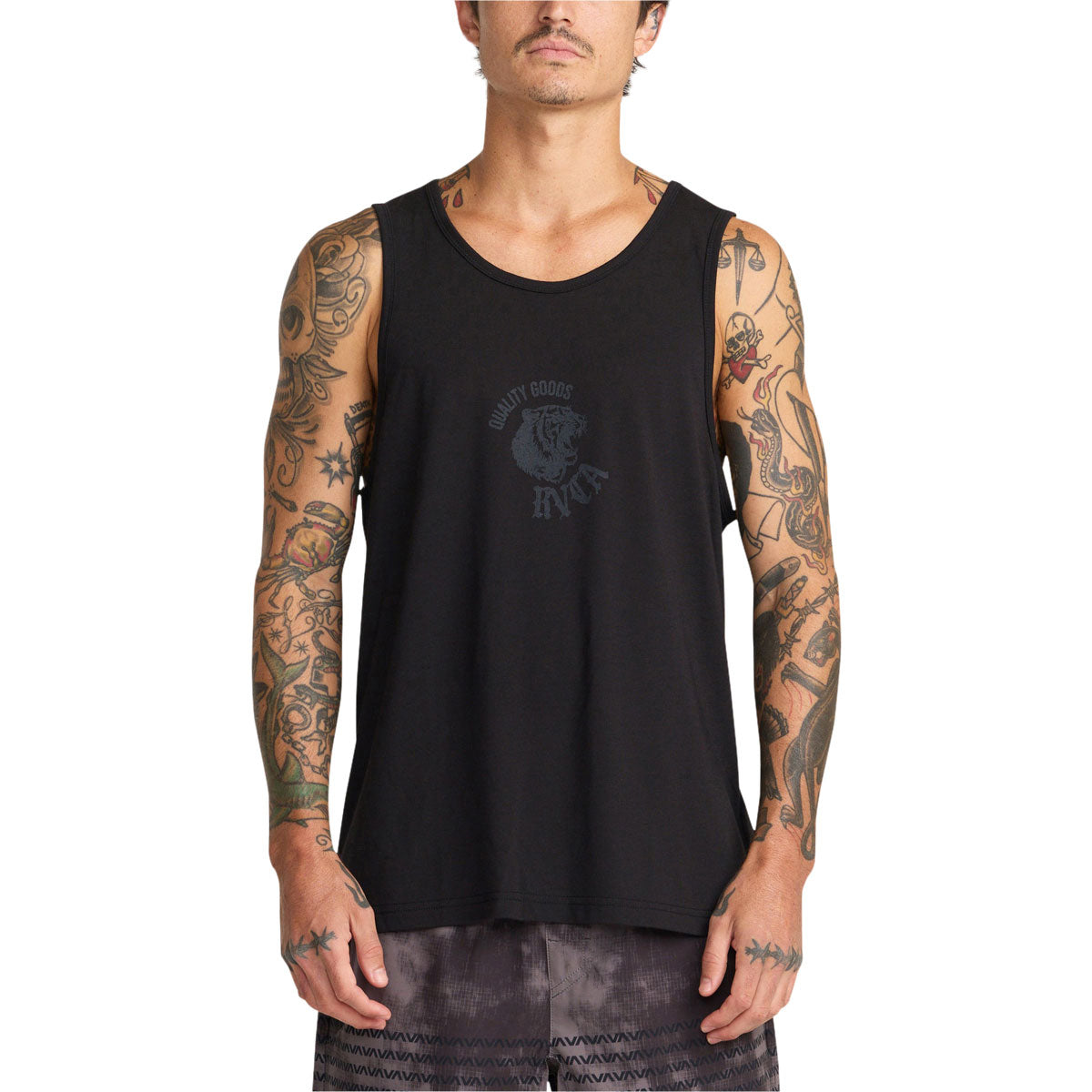 RVCA Big Cat Tank Top - Black image 3