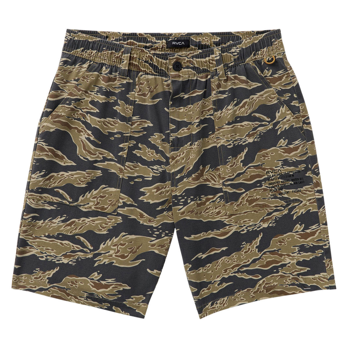 RVCA Mil Utility Shorts - Tiger Camo image 1