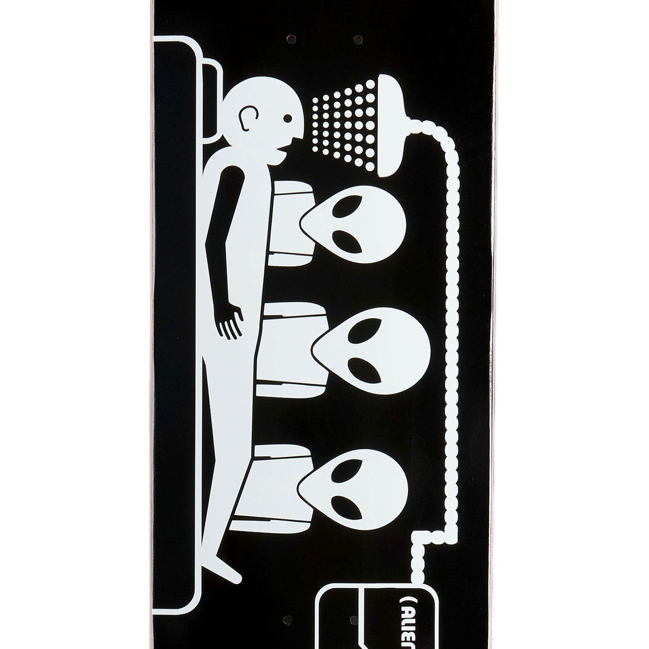 Alien Workshop Abduction Skateboard Complete - Black - 8.125