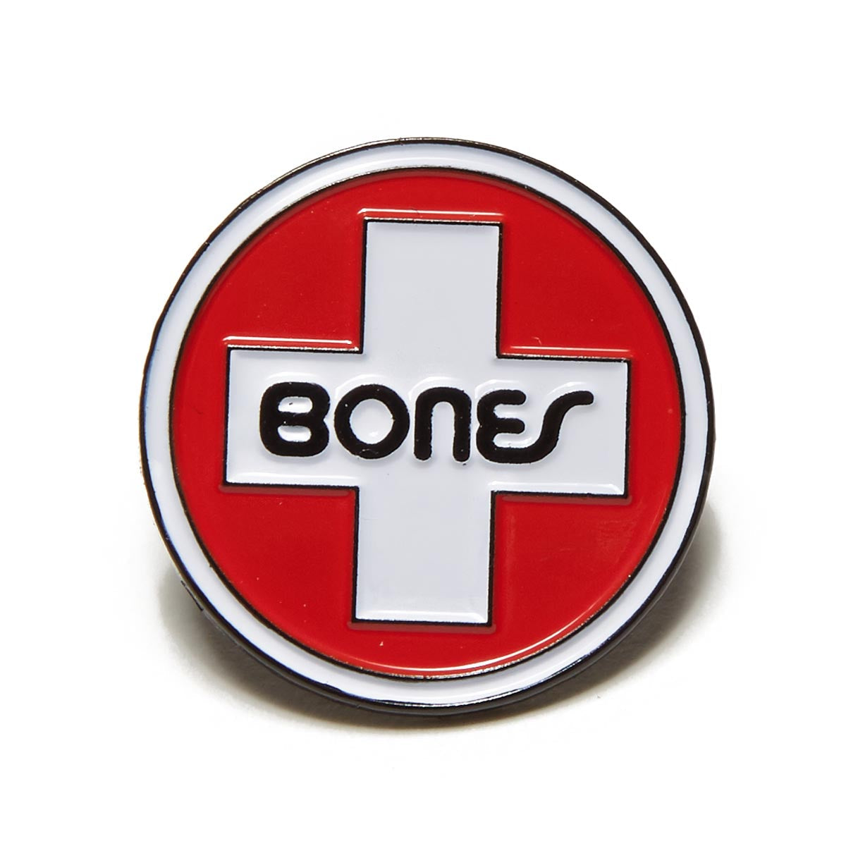 Bones Lapel Swiss Circle Pin image 1