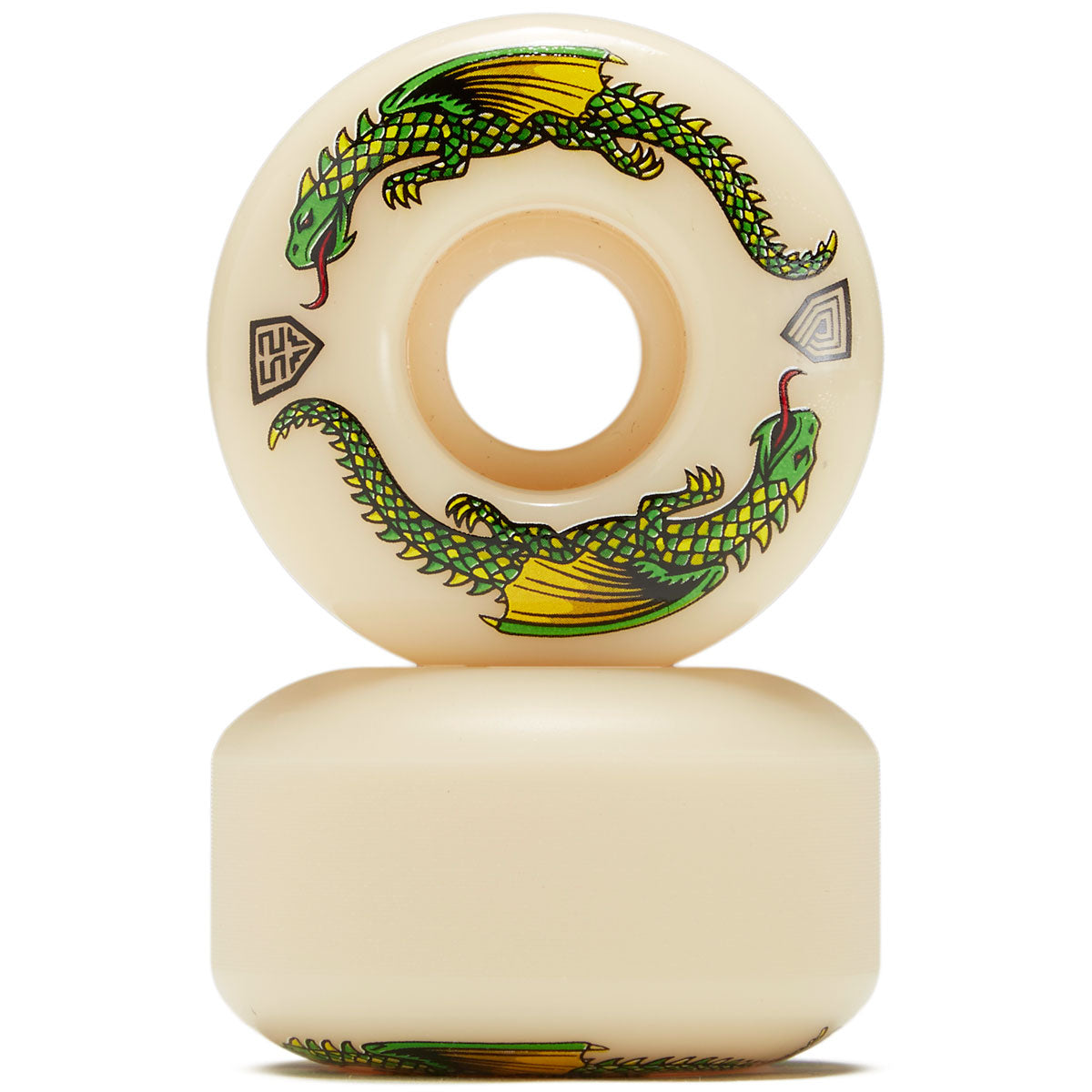 Powell-Peralta Dragon Formula 93A Skateboard Wheels - Off White - 52mm image 2