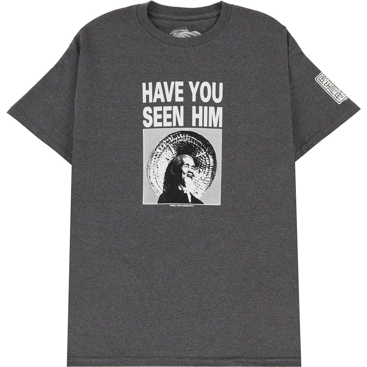 Powell-Peralta Animal Chin Have You Seen Him T-Shirt - Tweed image 1